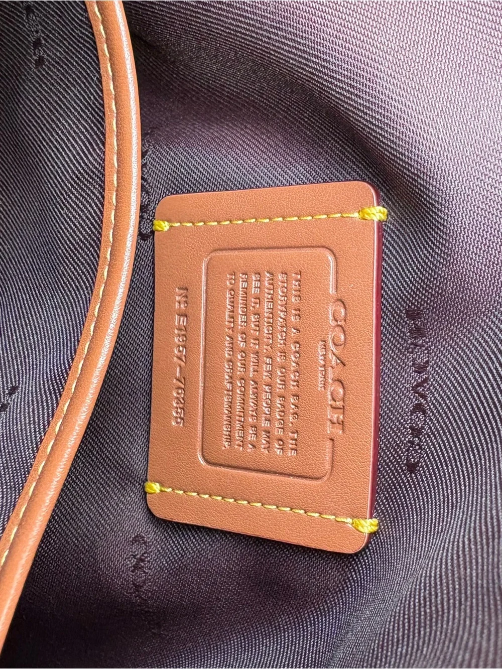 Coach Signature Canvas Colorblock Chaise Crossbody Purse Brick Red
